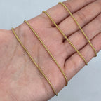14K Gold 1.6mm Popcorn Chain 16 in - additional product view 5