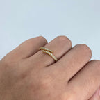 14K Gold Wrap Diamond Ring - additional product view 7