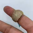14K Gold Dome Diamond Ring - additional product view 6