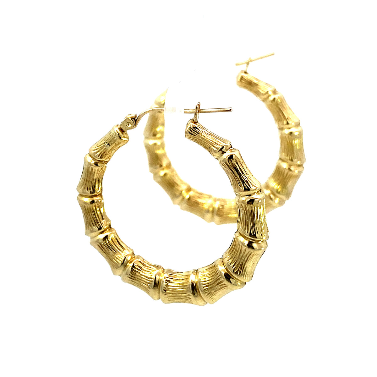 Bamboo Earrings 1.5 in - additional product view 5