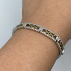 18K Gold Knot Diamond Bracelet - additional product view 4