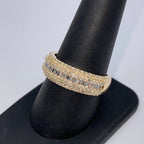 10K Gold Succession Diamond Baguette Ring - additional product view 7