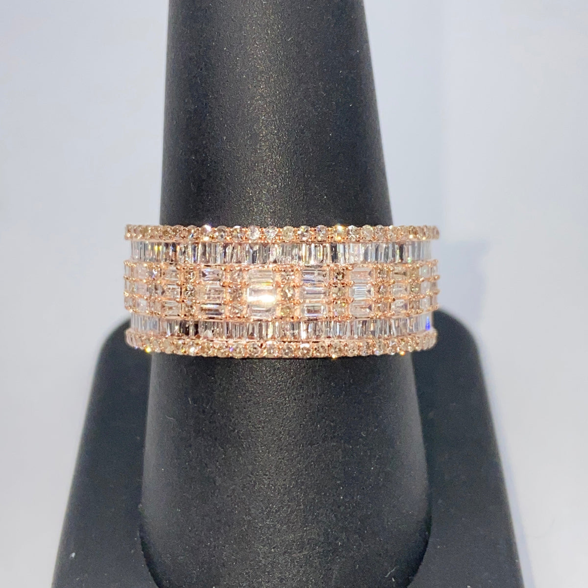 14K Gold Greg Diamond Baguette Ring - additional product view 9