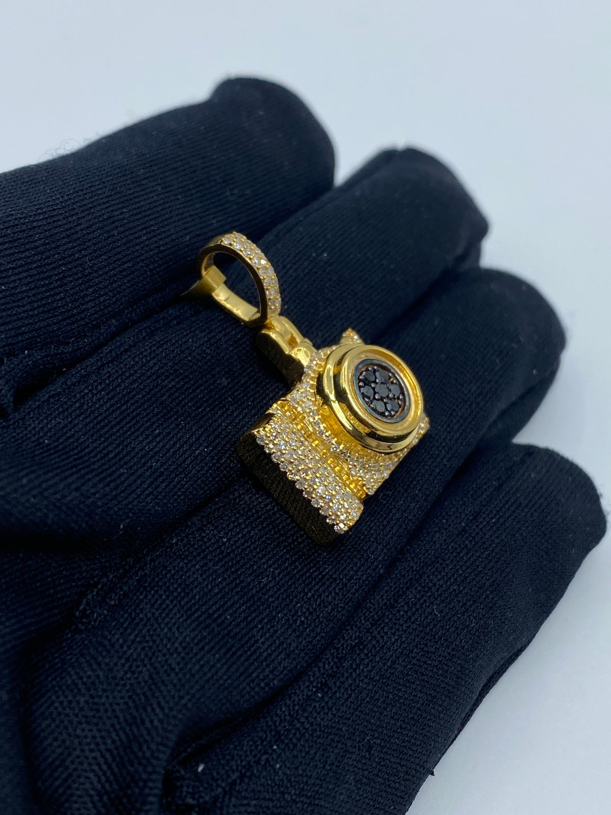 Photography Camera Diamond Pendant - additional product view 3