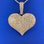 14K Jumbo Lana Heart Diamond Pendant - additional product view 2