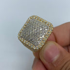 14K Gold Square Forever Diamond Ring - additional product view 2