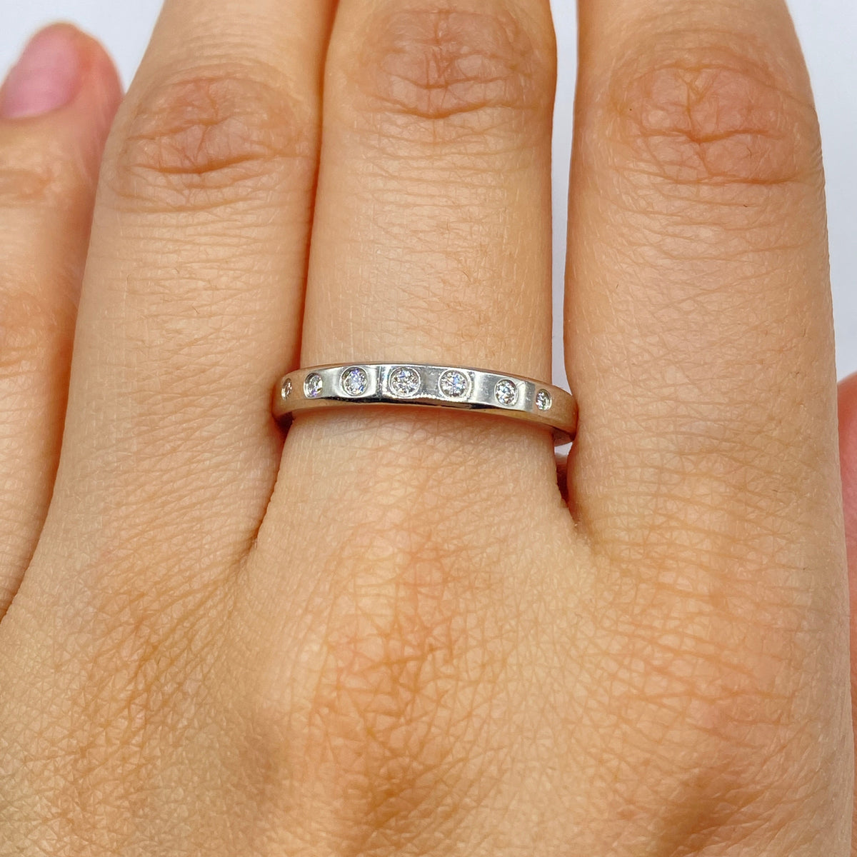 Platinum Orion Diamond Band Ring - additional product view 3
