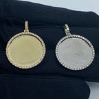 Circle Picture Diamond Pendant - additional product view 2