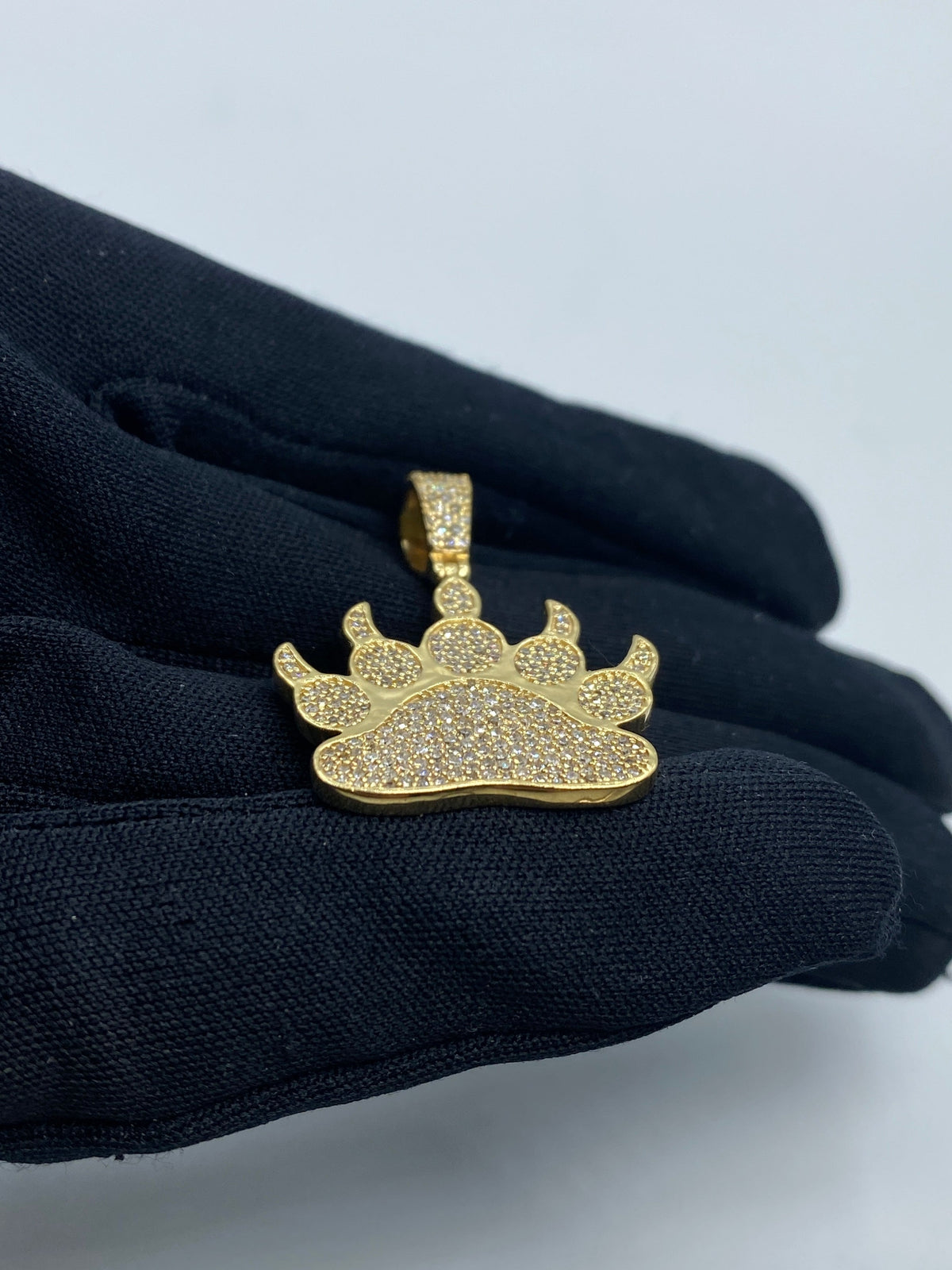 Wolf Paw Diamond Pendant - additional product view 4