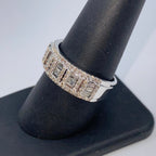 10K Gold/14K Roy Diamond Baguette Ring - additional product view 8