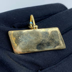 14K Gold ATM Money Diamond Pendant - additional product view 5