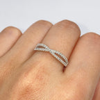 14K Gold Infinity Diamond Ring - additional product view 4