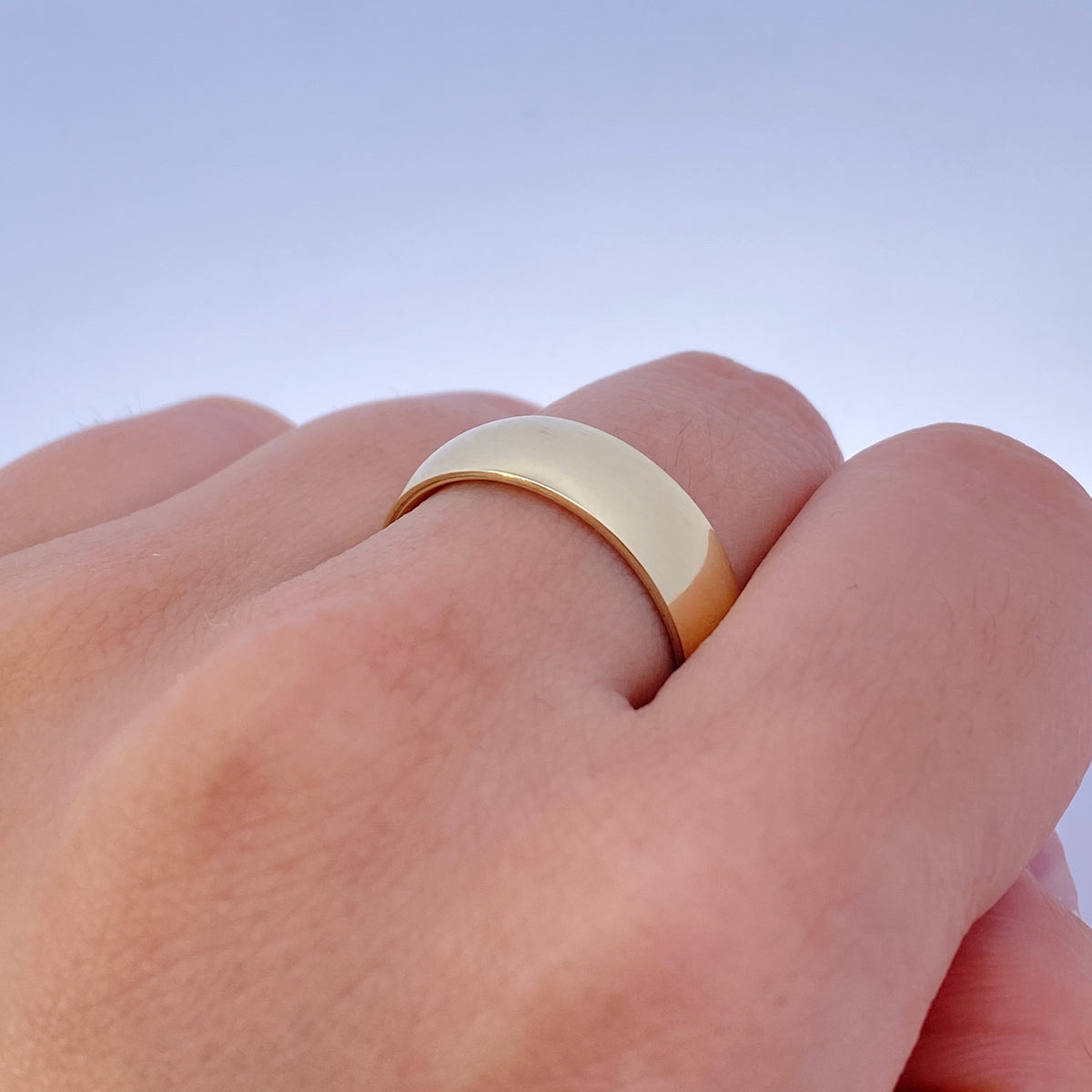 14K Yellow Gold Band Ring - main product photo