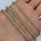 14K Ice Chain in Yellow Gold 18–24 in Full Collection - additional product view 4