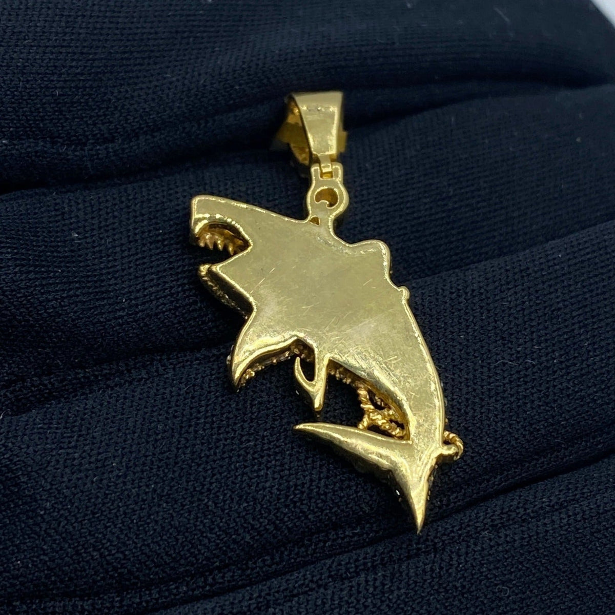 Blue Shark Diamond Pendant - additional product view 5