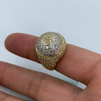 14K Gold Circle Master Diamond Ring - additional product view 2