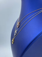 10K Gold and Diamond Heart Necklace - additional product view 4