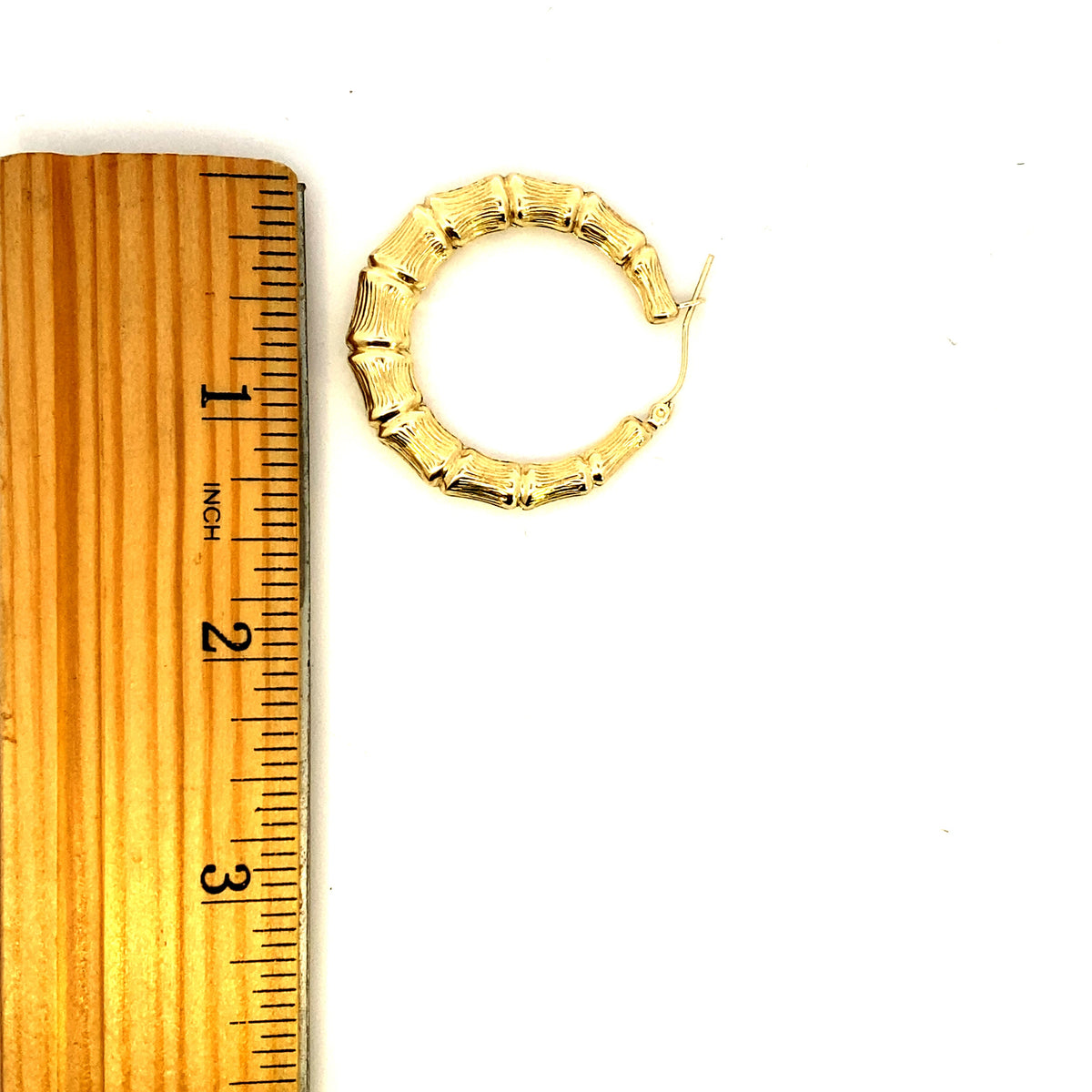 Bamboo Earrings 1.5 in - additional product view 7