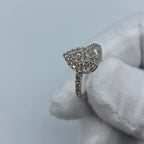 14K Gold Small Pear Shape Diamond Engagement Ring - additional product view 4