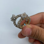 14K Gold Jumbo Engagement Diamond Ring - additional product view 6