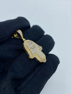 Hamsa Diamond Pendant - additional product view 3