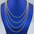 14K Ice Chain in Yellow Gold 18–24 in Full Collection, 2.8mm - close-up product photo