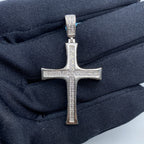 14K Gold Latin Cross Diamond Pendant - additional product view 2