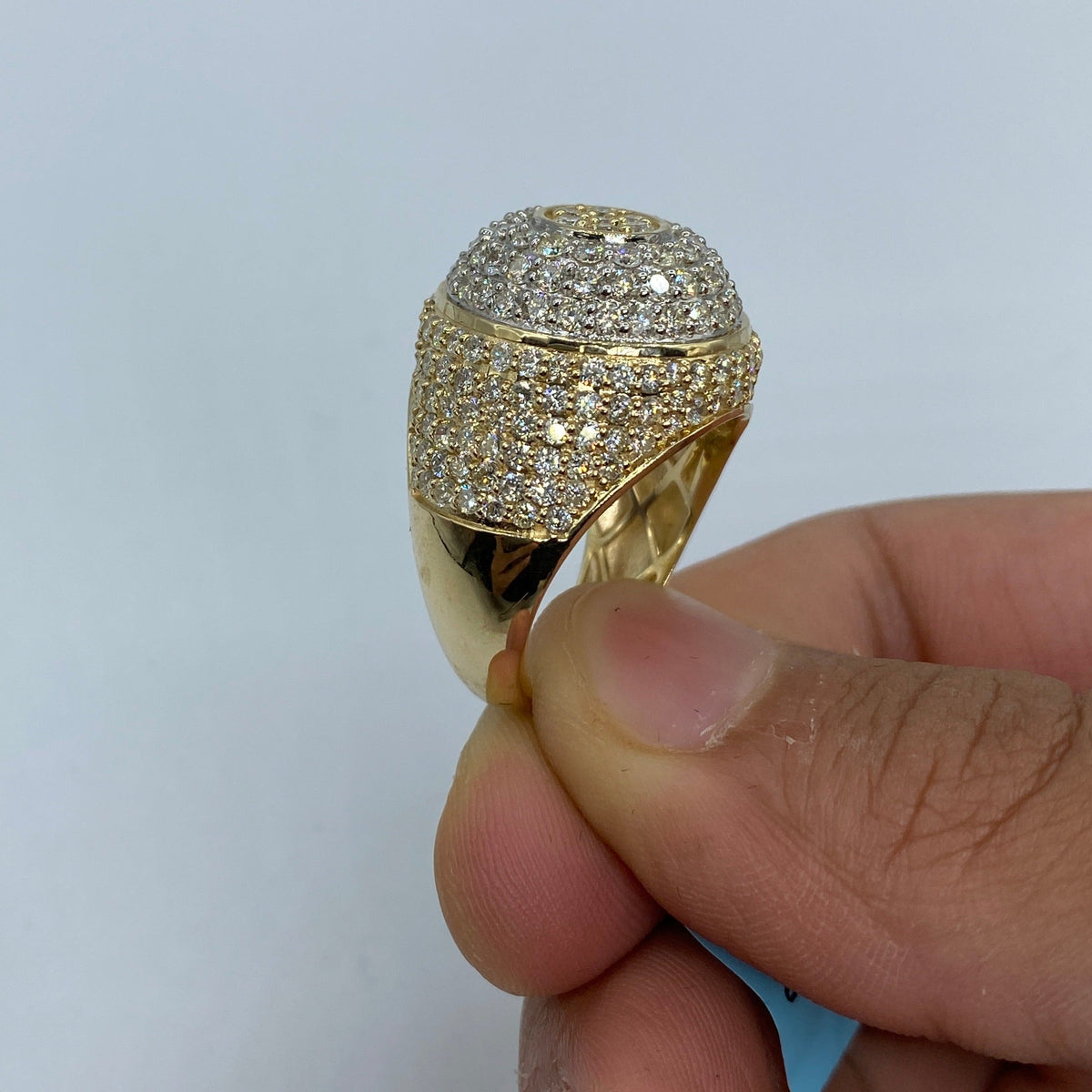 14K Gold Circle Master Diamond Ring - additional product view 8