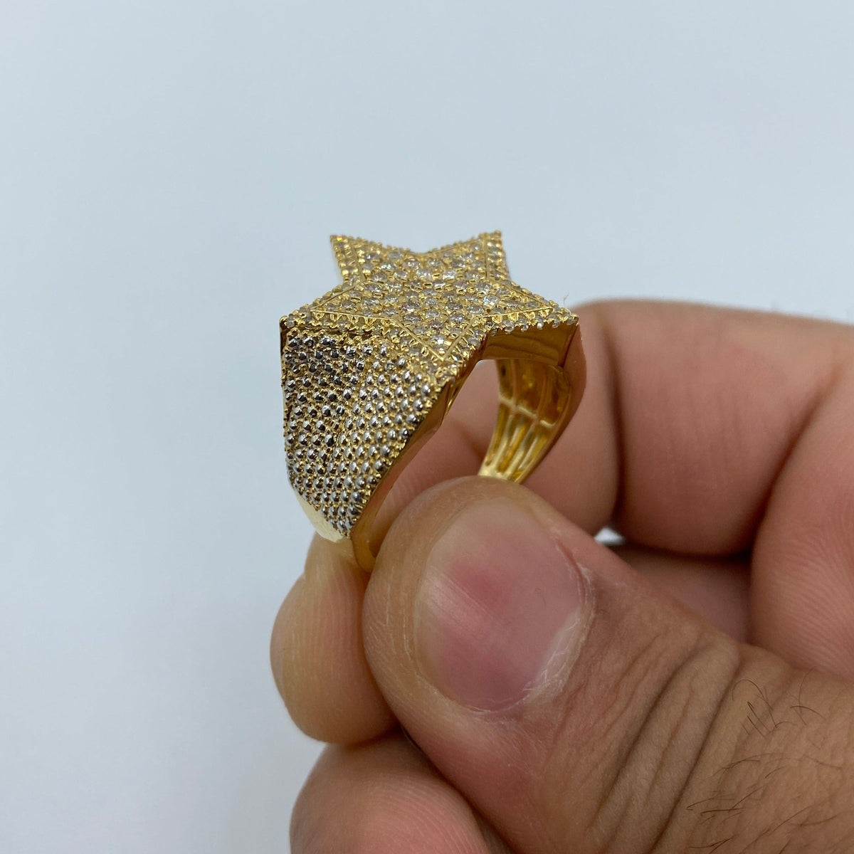 10K Gold Rising Star Diamond Ring - additional product view 5