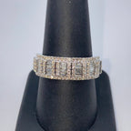 10K Gold/14K Roy Diamond Baguette Ring - additional product view 7