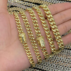 10K Gold Cuban Link Bracelet ALL SIZES - additional product view 2