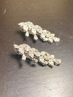 14K Gold Bridal Teardrop Hanging Diamond Earrings - additional product view 5