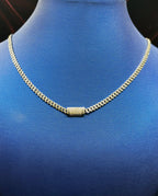 10K Gold 4mm Cuban Link Diamond Chain 16–24 in - additional product view 7