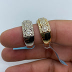 14K Gold Flower Diamond Ring - additional product view 8