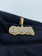 Gang Name Diamond Pendant - additional product view 4