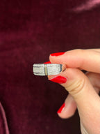 10K Gold DIAMOND ARMOR RING BAND - additional product view 4