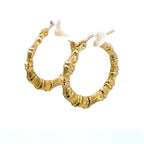 Bamboo Earrings 0.8 in - additional product view 5