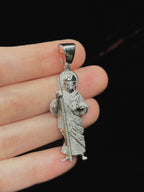 10K Gold Saint Jude Diamond Pendant - additional product view 3