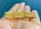 14K Gold Ceo Diamond Pendant - additional product view 4