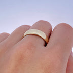 14K Yellow Gold Band Ring - additional product view 3