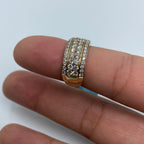 14K Gold Diamond Band Ring - additional product view 6