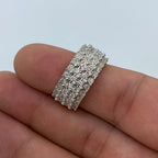10K Gold Flower Crown Diamond Ring - additional product view 2