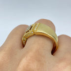 14K Gold Champion Rectangle Diamond Baguette Ring - additional product view 5