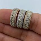 10K Gold Multi-Color Anniversary Diamond Band - additional product view 6