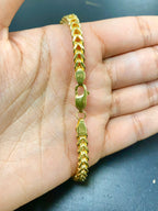 10K Gold 5mm Franco Bracelet - additional product view 4