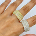 10K Gold Rendezvous Watch Band Diamond Ring - main product photo