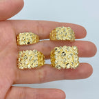 10K Gold Chunky Nugget Ring - additional product view 7