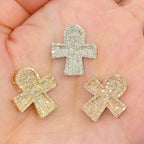 14K Gold Robyn Ankh Diamond Pendant - additional product view 3