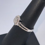 14K Gold Jennie Square Diamond Engagement Ring - additional product view 8