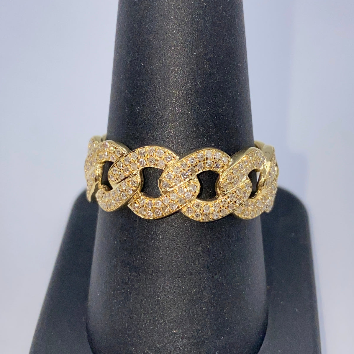 Cuban Link Infinity Diamond Ring - additional product view 9